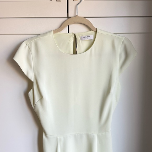 Babaton Aritzia Hamptons Midi Dress - Cool Glow Yellow - Size 2 - Picture 3 of 8